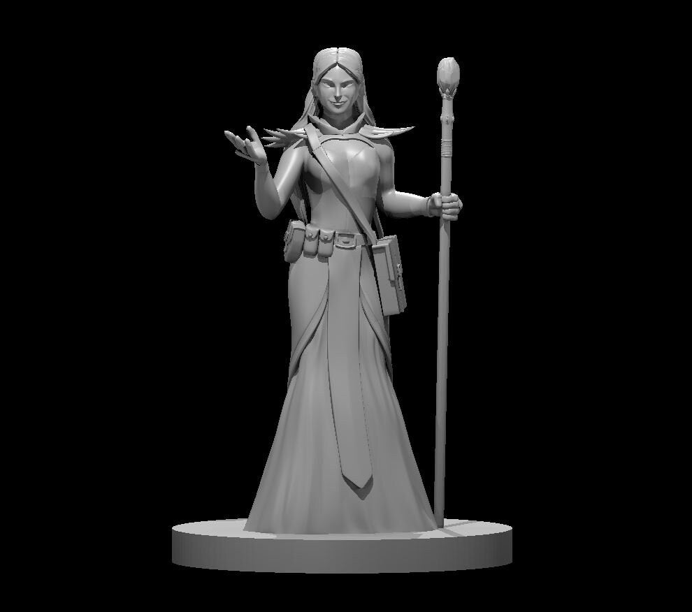 Human Female Wizard Enchanter by MZ4250