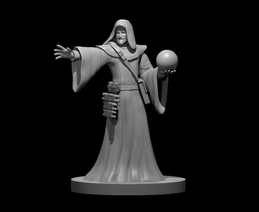 Human Male Wizard Enchanter by MZ4250