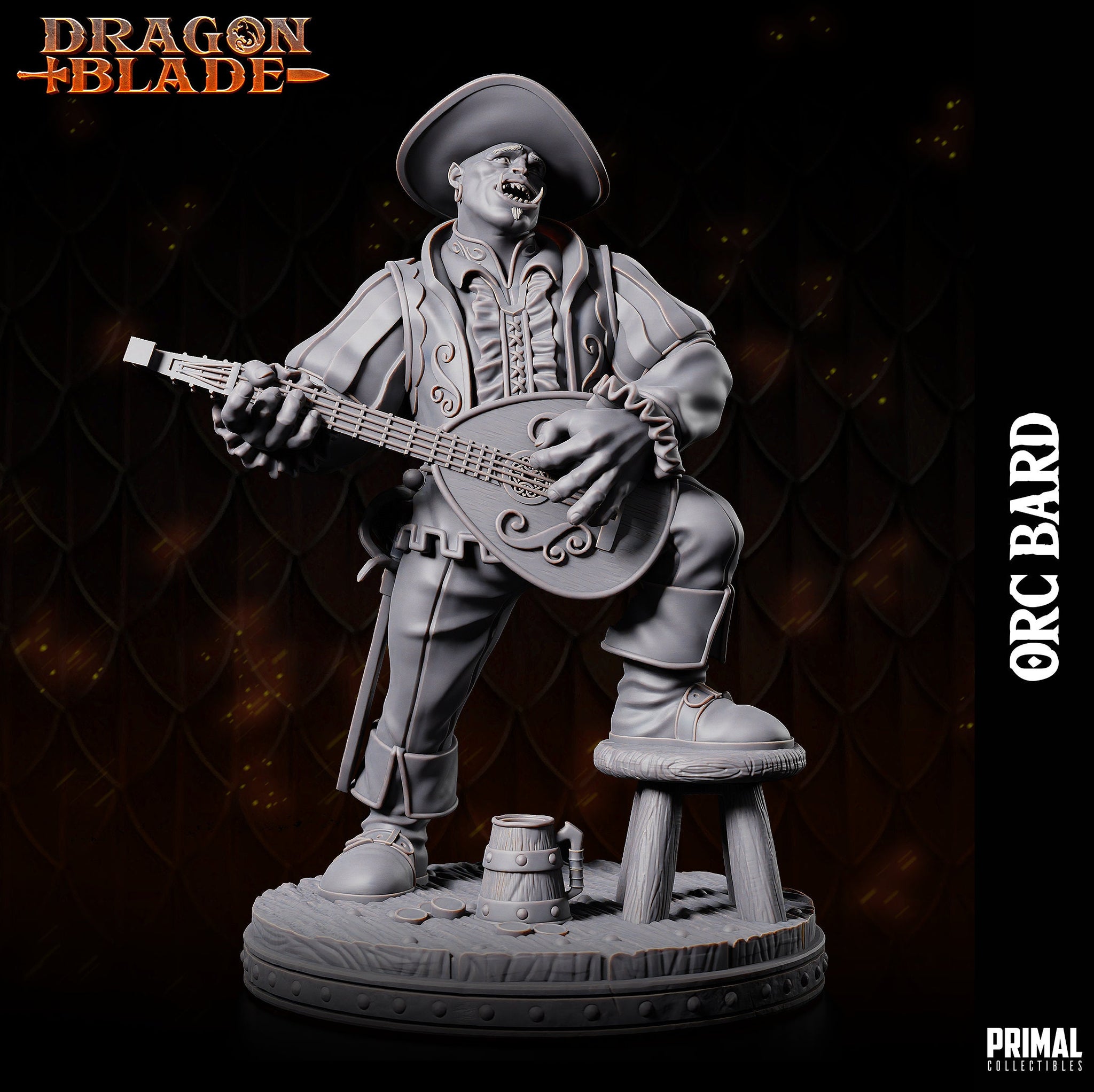 Orc Bard by Primal Collectibles