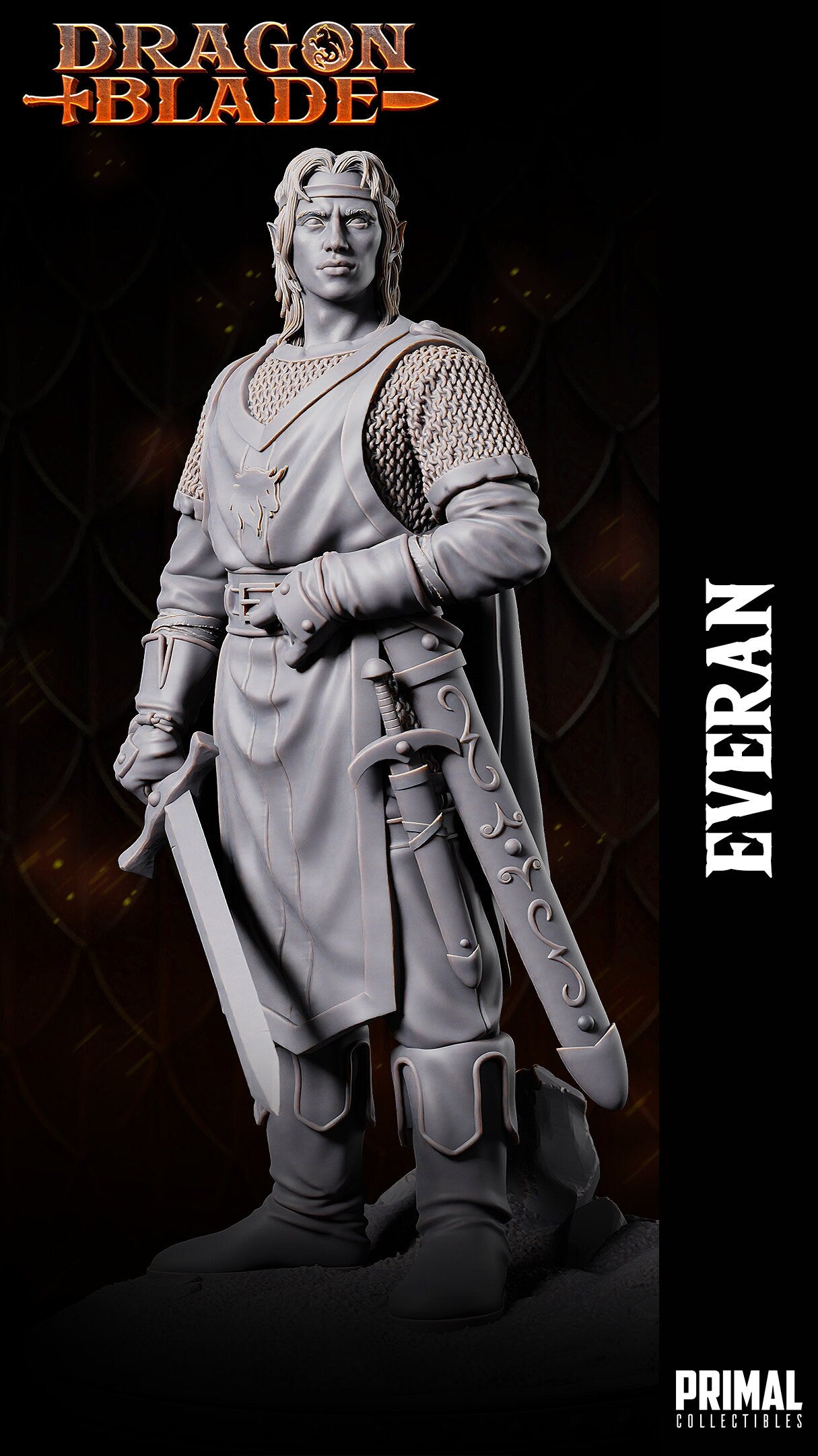 Elf Warrior (Everan) by Primal Collectibles