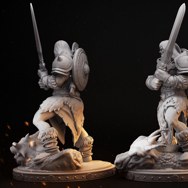 Human Barbarian (Thurkal) by Primal Collectibles