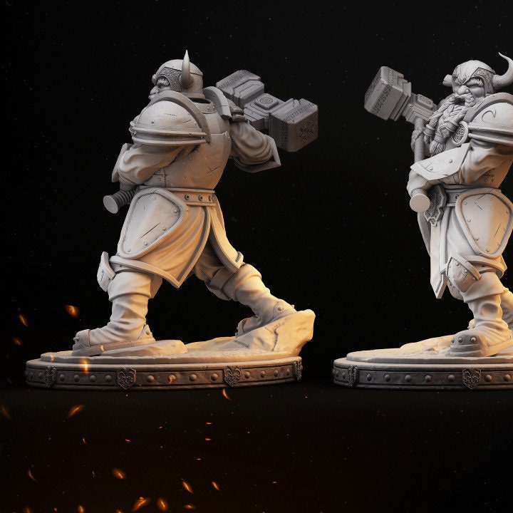 Dwarf Fighter (Bruhmmir) by Primal Collectibles