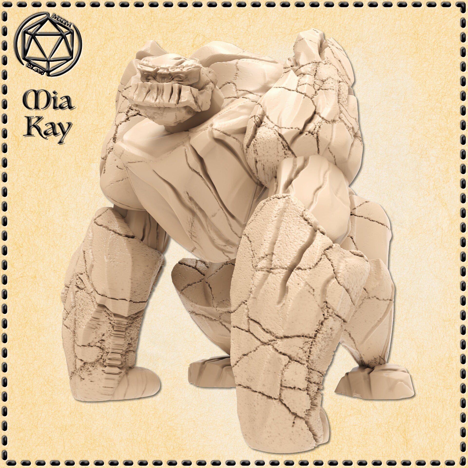 Greater Earth Elemental by Mia Kay M3DM