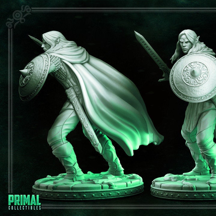 Elf Fighter (Athos) by Primal Collectibles