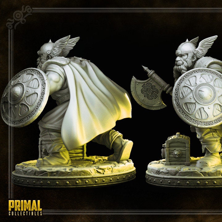 Dwarf Fighter (Azaghal) by Primal Collectibles
