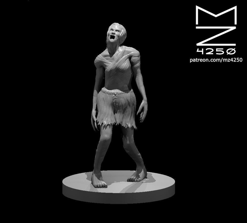Zombies Female Yoga Pose by MZ4250