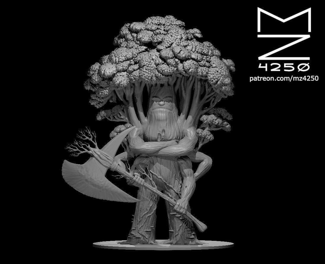 Treant w/ Axe by MZ4250