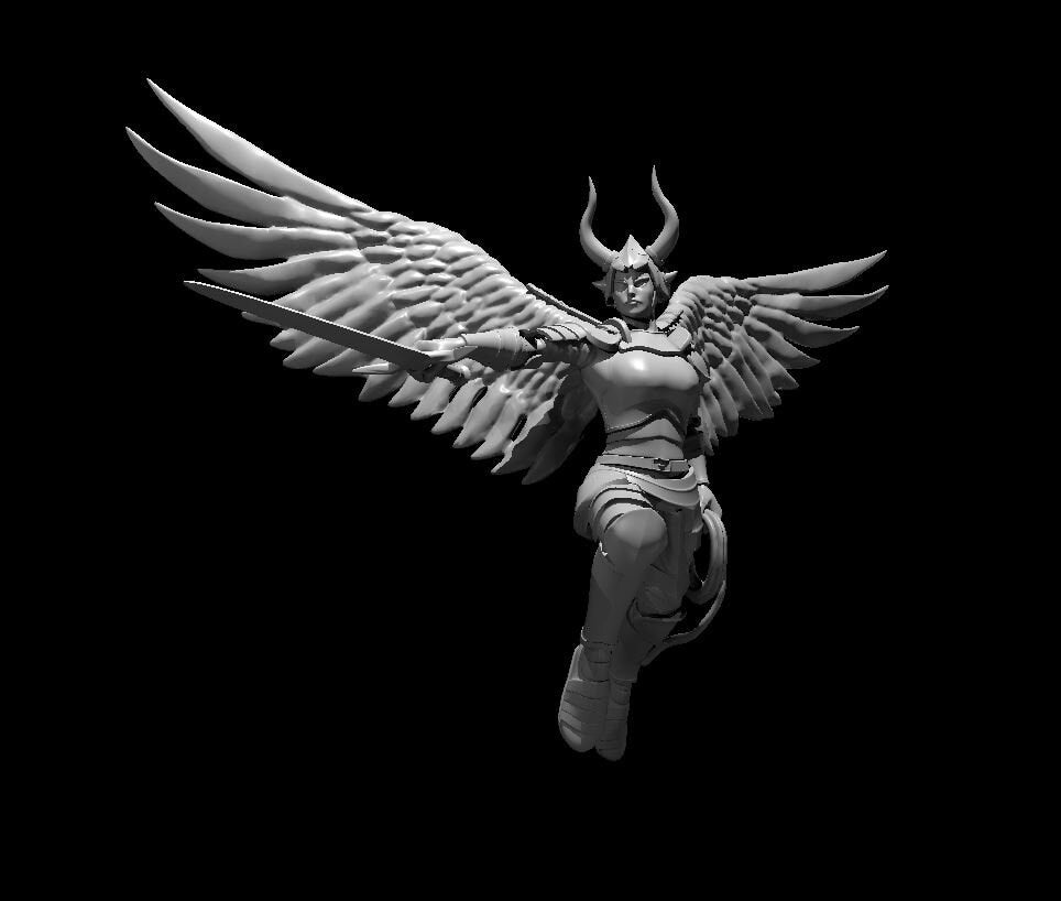 Erinyes Devil Upright Melee by MZ4250