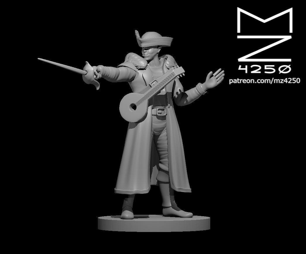 Half-Orc Bard by MZ4250
