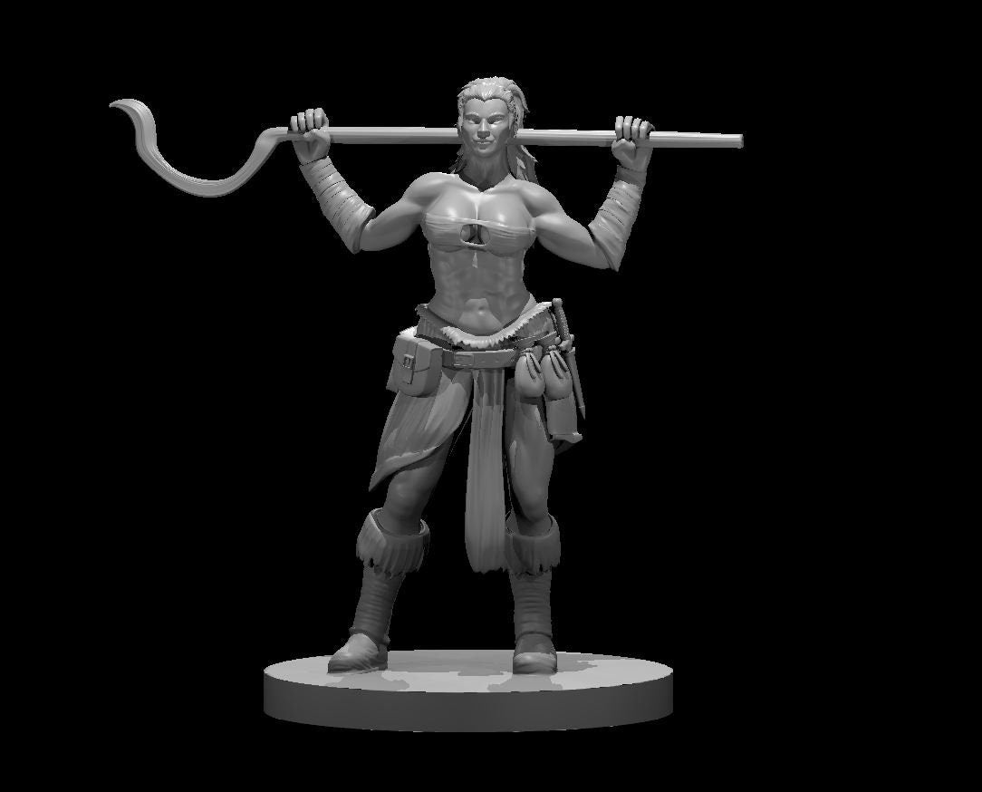 Human Druid Female w/Staff by MZ4250