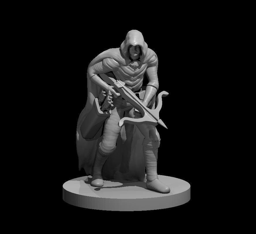 Human Ranger Male w/Crossbow 2 by MZ4250