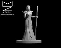 Elf Sorcerer Female Standing by MZ4250