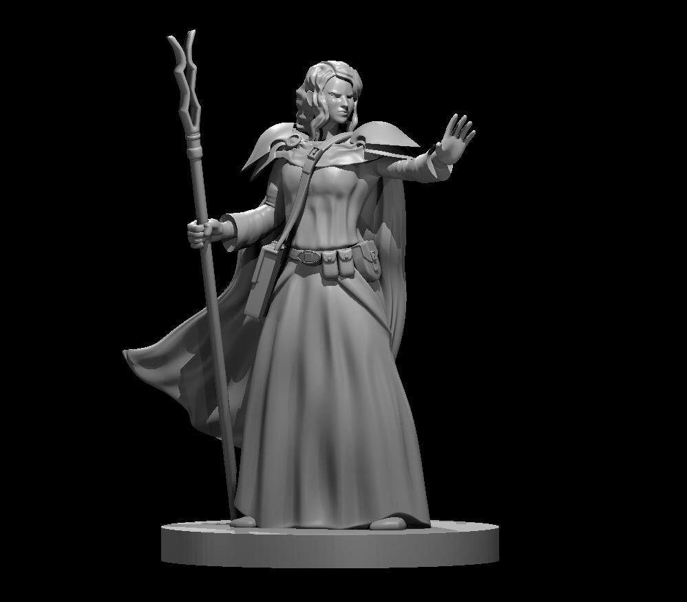 Human Female Wizard Conjurer by MZ4250