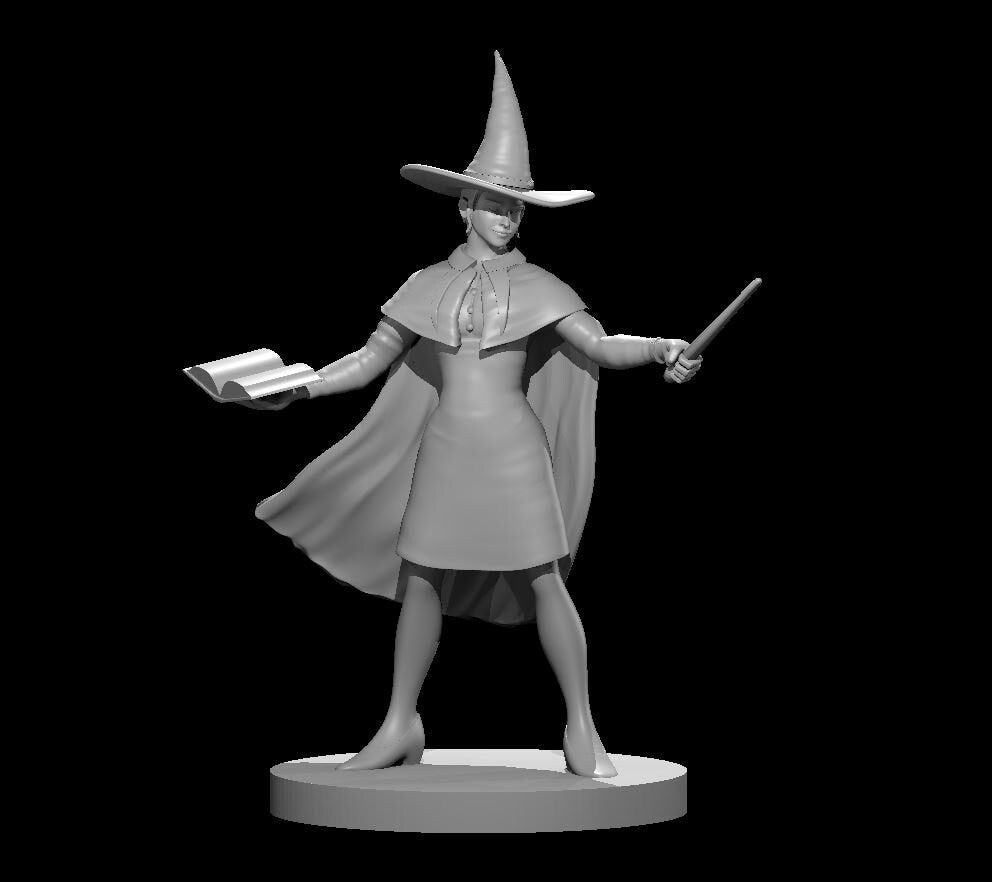 Human Female Wizard Illusionist by MZ4250