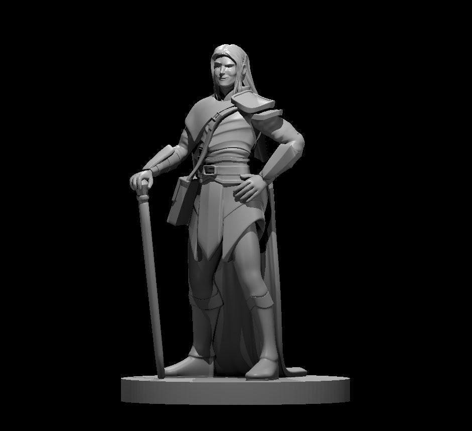 Human Male Wizard Transmuter by MZ4250
