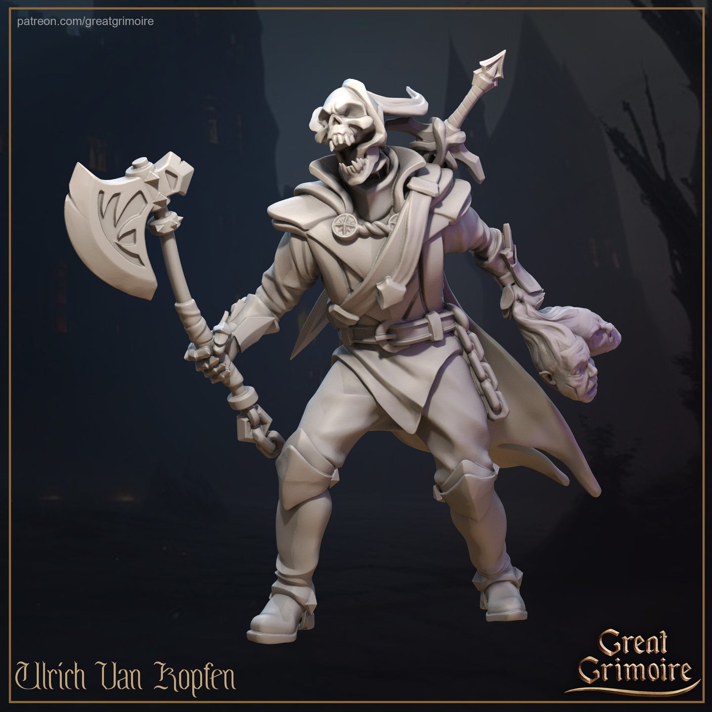 Ulrich van Kopfen Skeleton Hunter by Great Grimoire