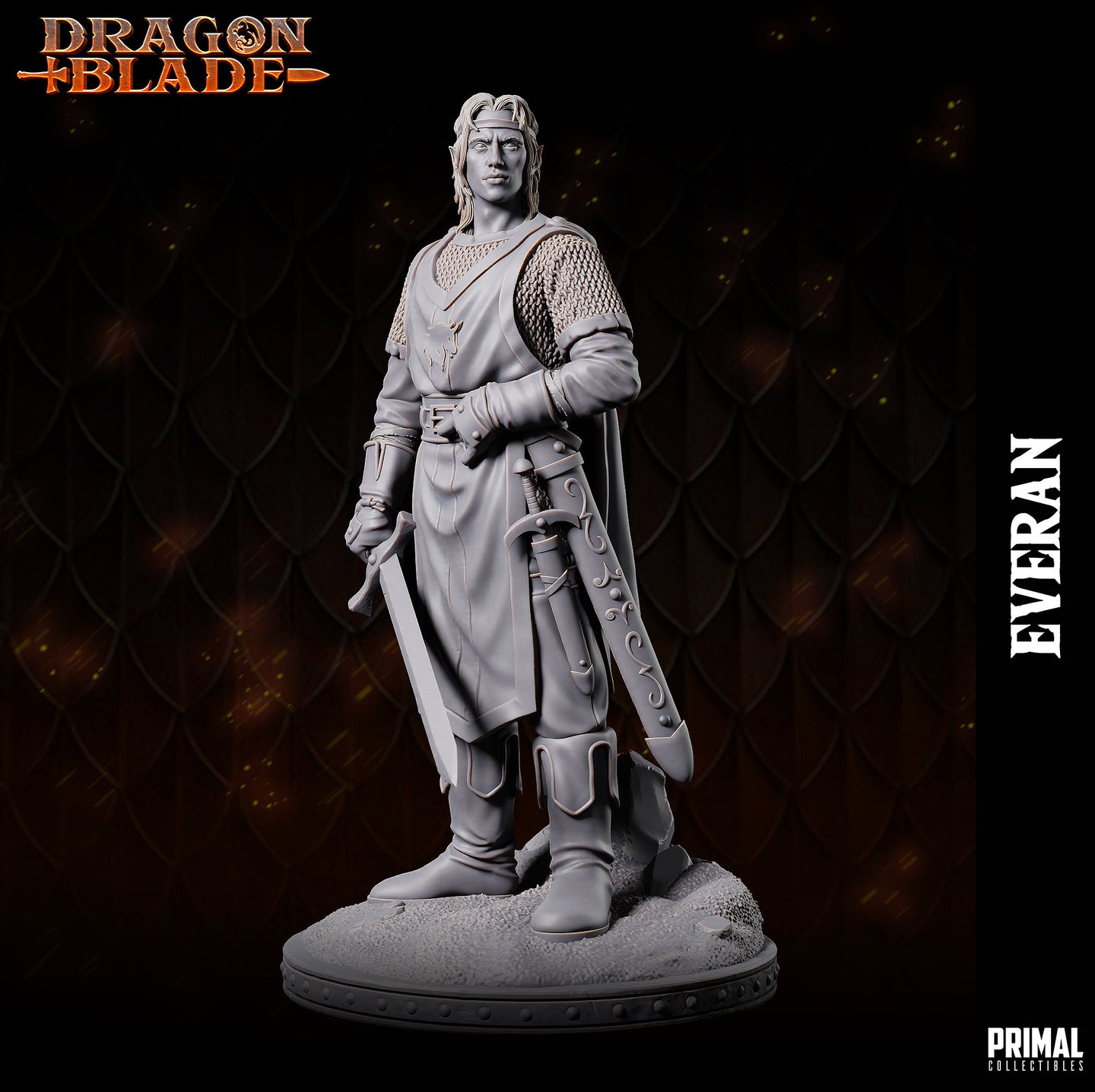 Elf Warrior (Everan) by Primal Collectibles