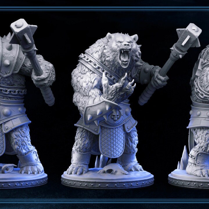 Polar War Bear by Primal Collectibles
