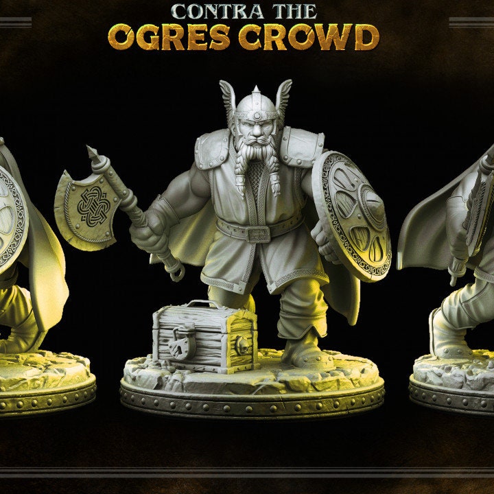 Dwarf Fighter (Azaghal) by Primal Collectibles
