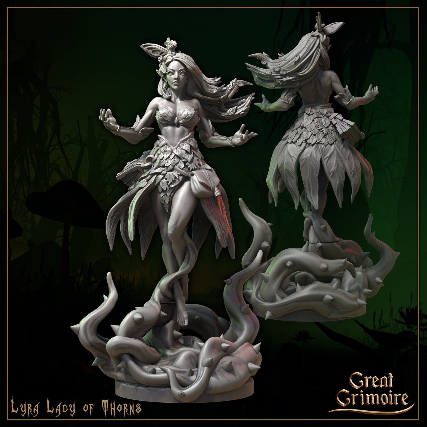 Lyra Lady of Thorns by Great Grimoire