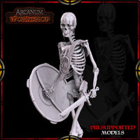 Skeleton Warrior by Arcanum Workshop