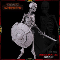 Skeleton Warrior by Arcanum Workshop