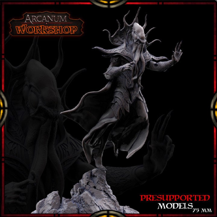 Levitating Mind Flayer by Arcanum Workshop