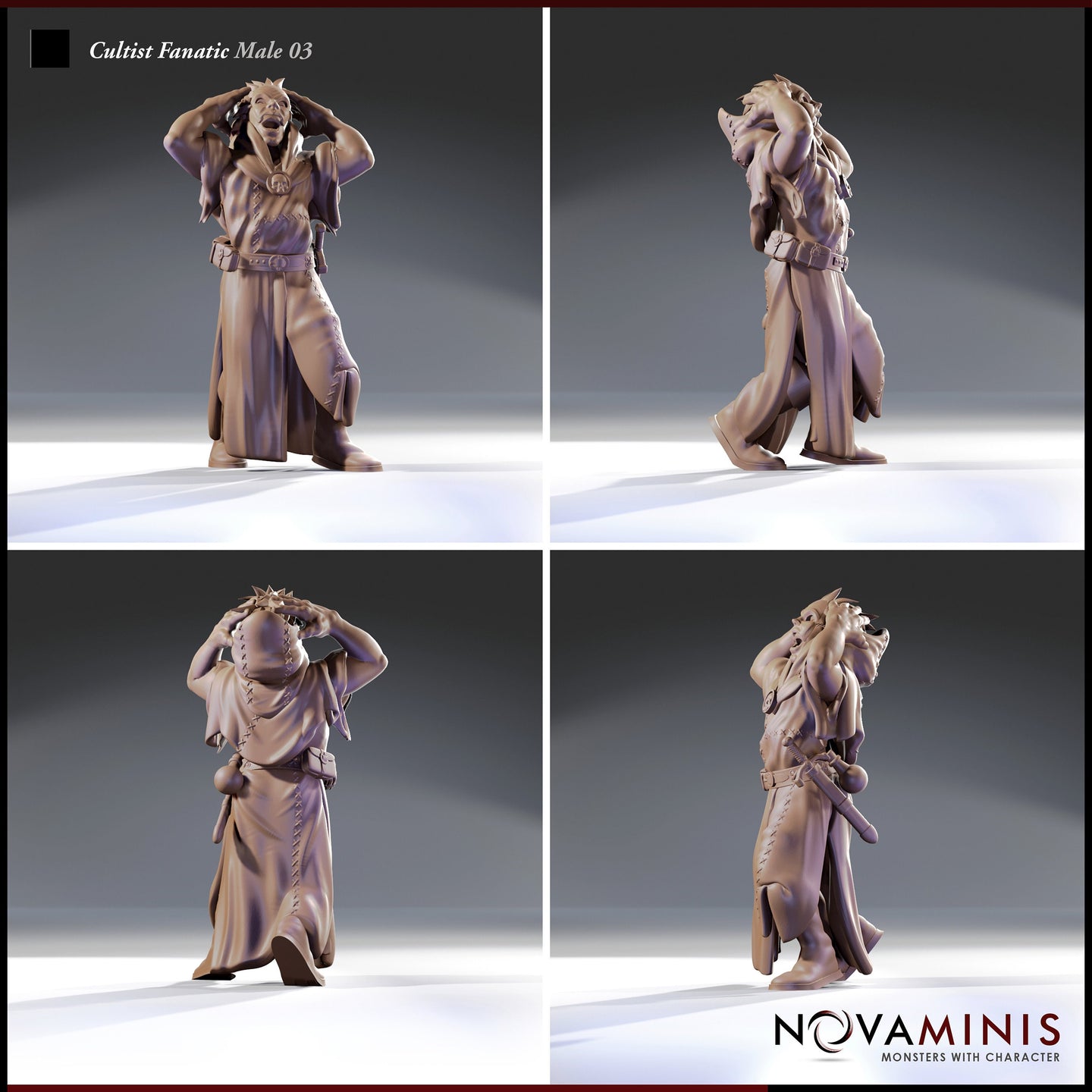 Cultist Fanatic Male 03 by Novaminis