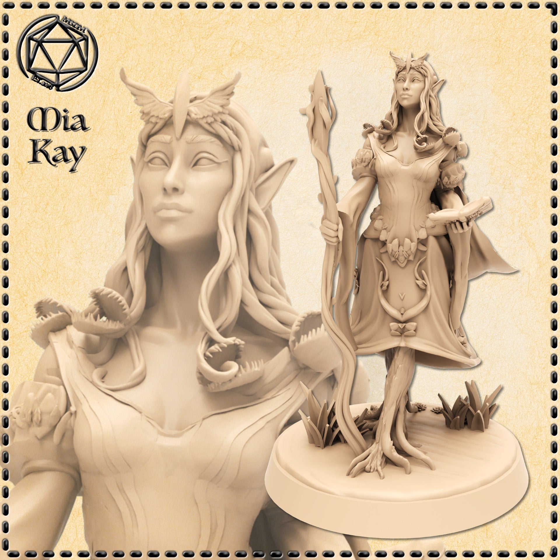 Dryad Sorceress by Mia Kay M3DM