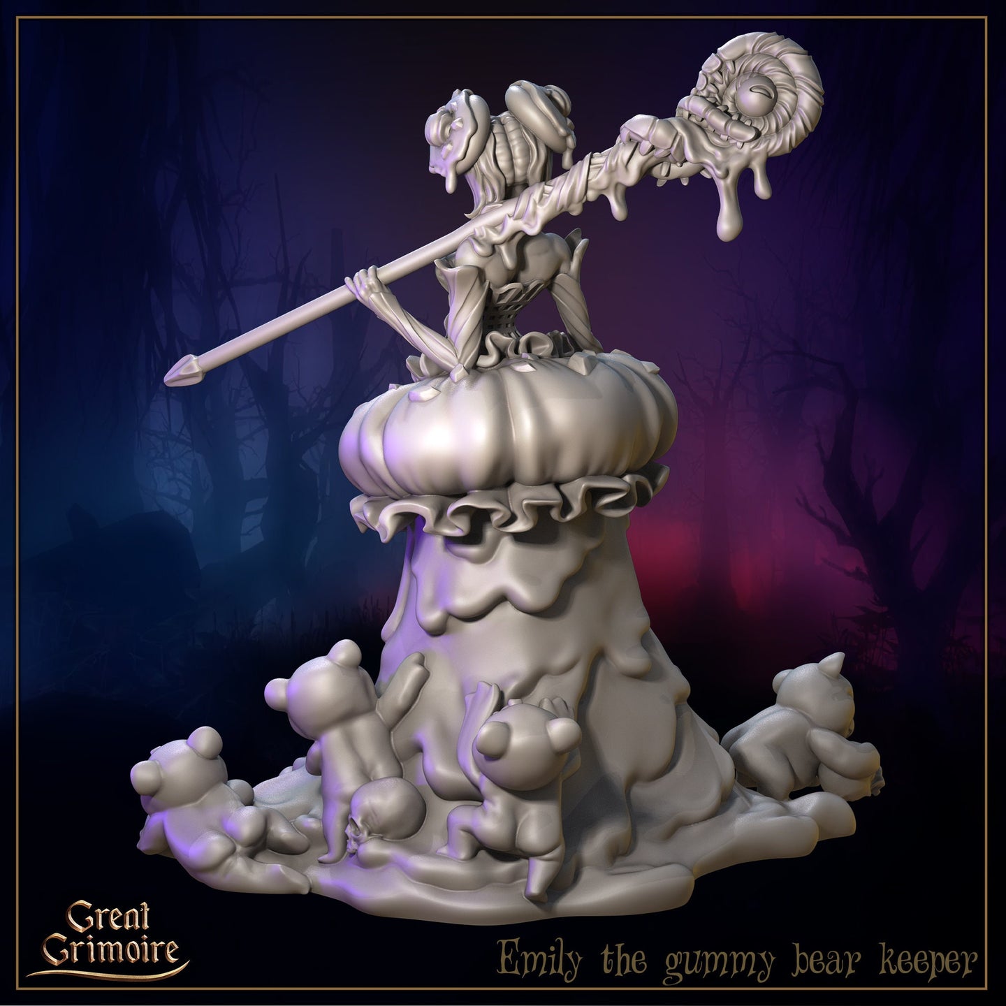 Emilie the Gummy Bear Keeper by Great Grimoire