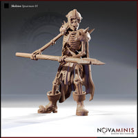 Skeleton Spearman 01 by Novaminis