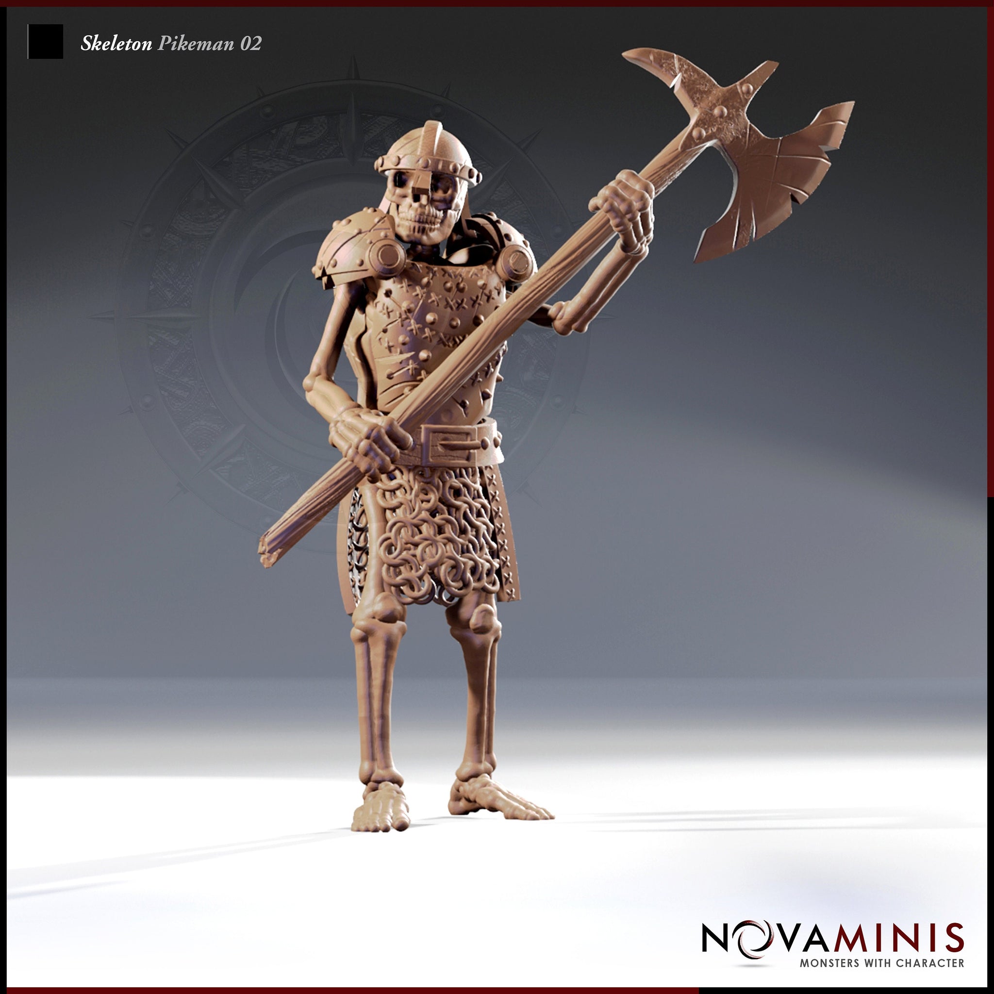 Skeleton Pikeman 02 by Novaminis