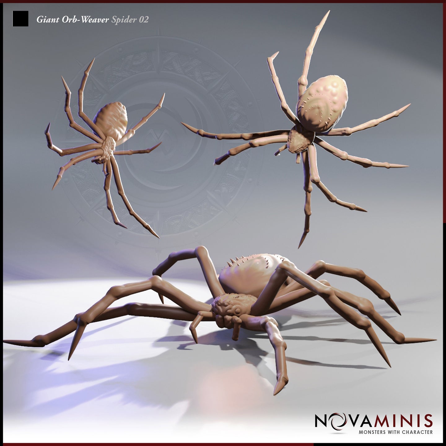 Giant Orb Weaver Spider 02 by Novaminis