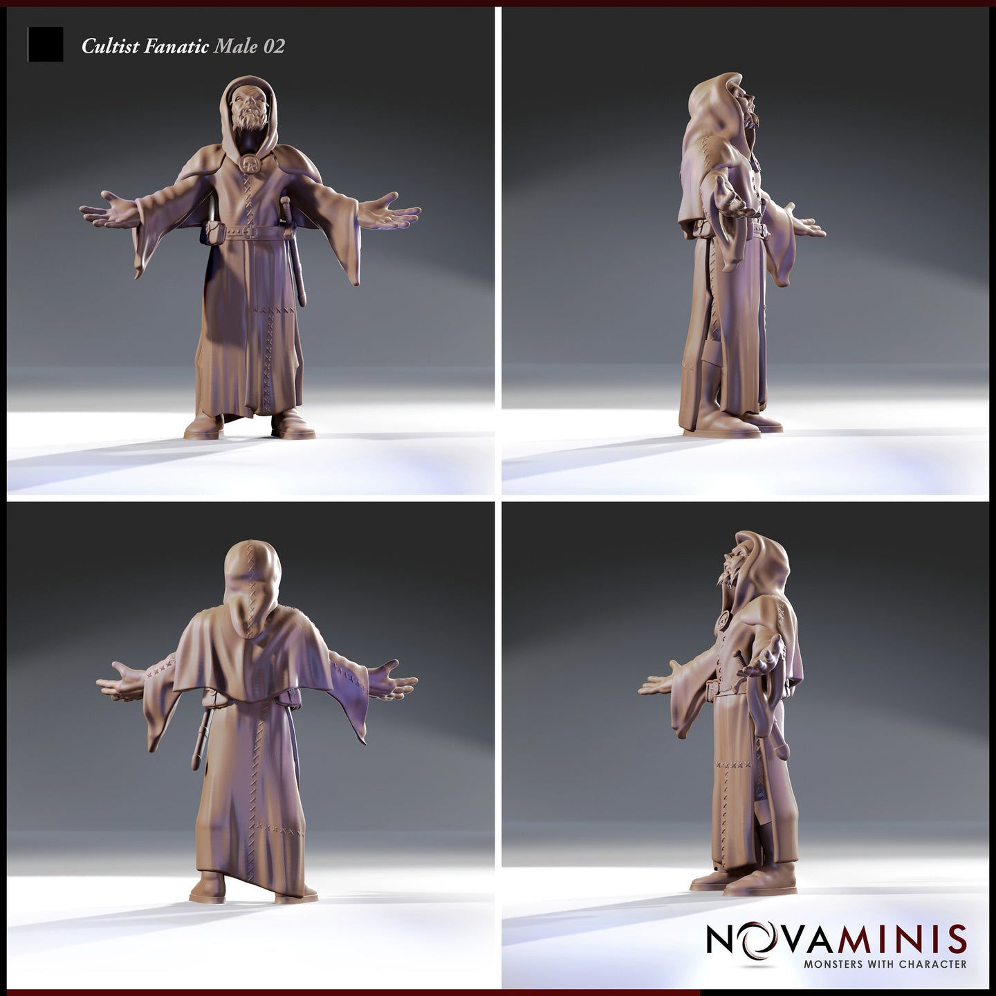 Cultist Fanatic Male 02 by Novaminis