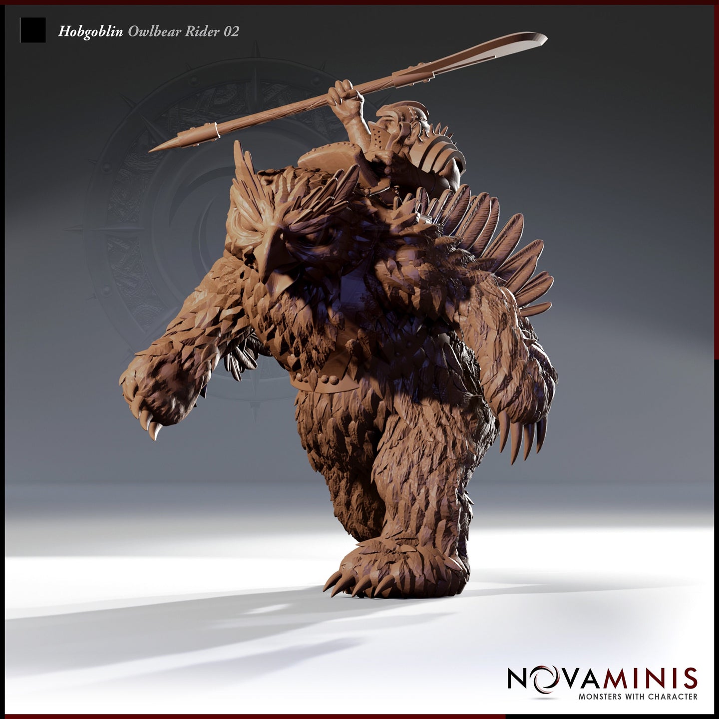 Hobgoblin Owlbear Rider 02 by Novaminis