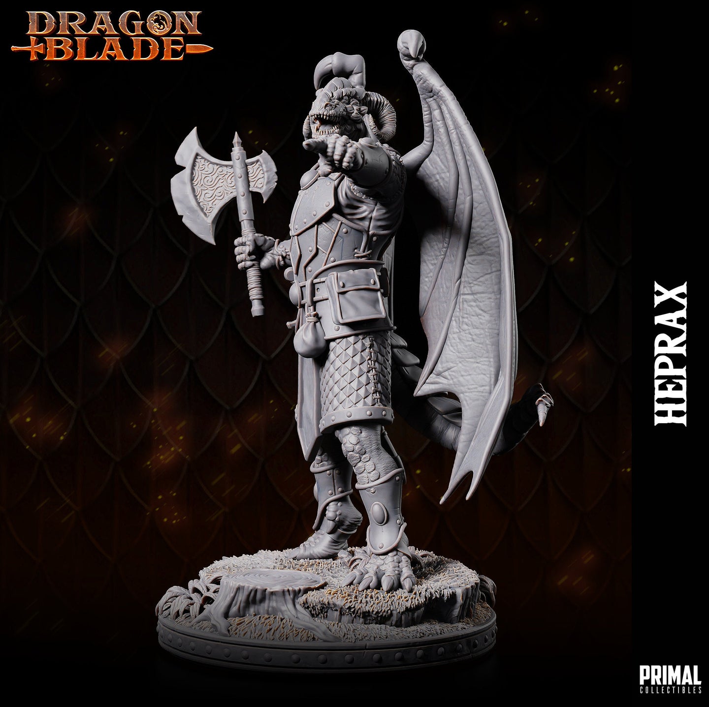 Draconian Fighter / Warrior (Heprax) by Primal Collectibles
