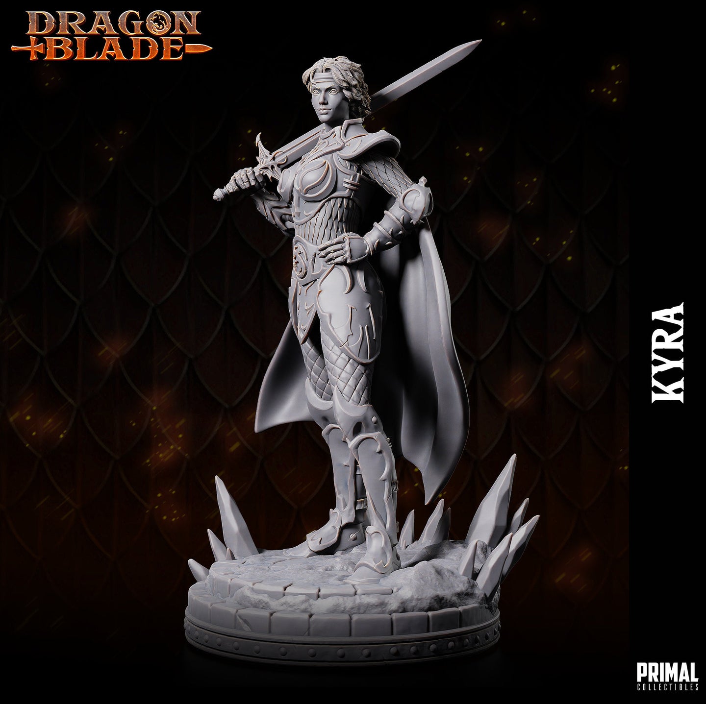 Human Fighter / Warrior (Kyra) by Primal Collectibles