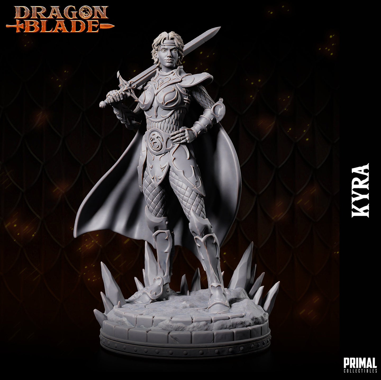 Human Fighter / Warrior (Kyra) by Primal Collectibles