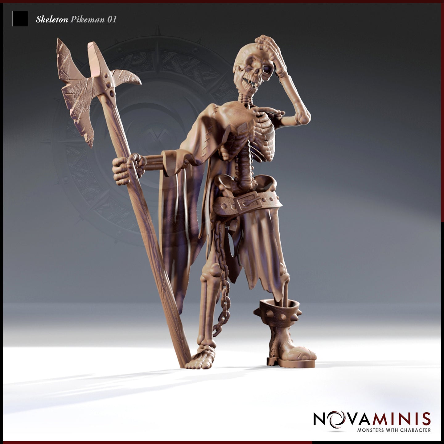 Skeleton Pikeman 01 by Novaminis