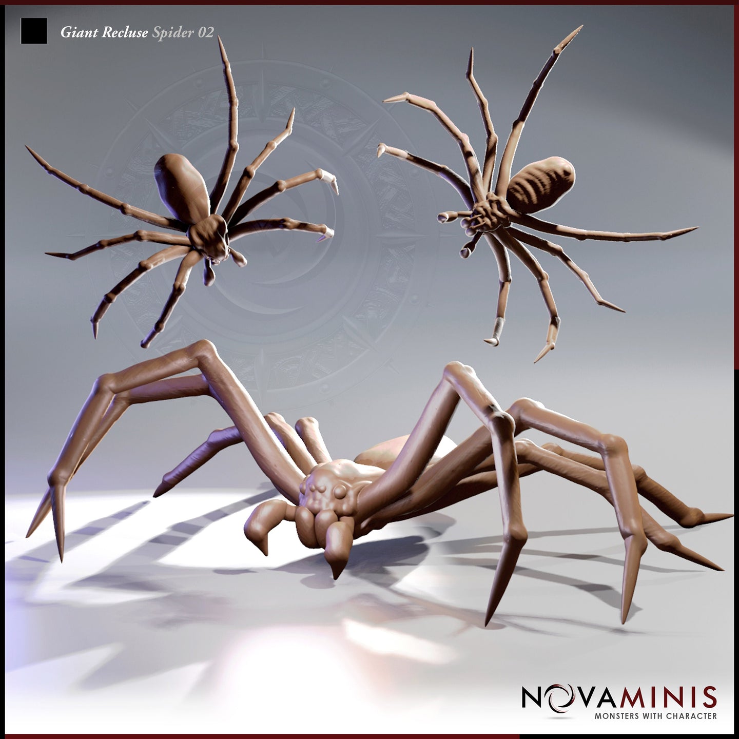 Giant Recluse Spider 02 by Novaminis