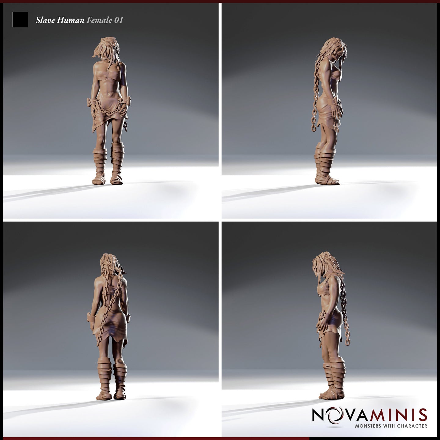 Human Slave Female 01 by Novaminis