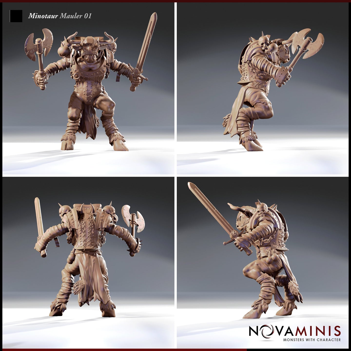 Minotaur Mauler 01 by Novaminis