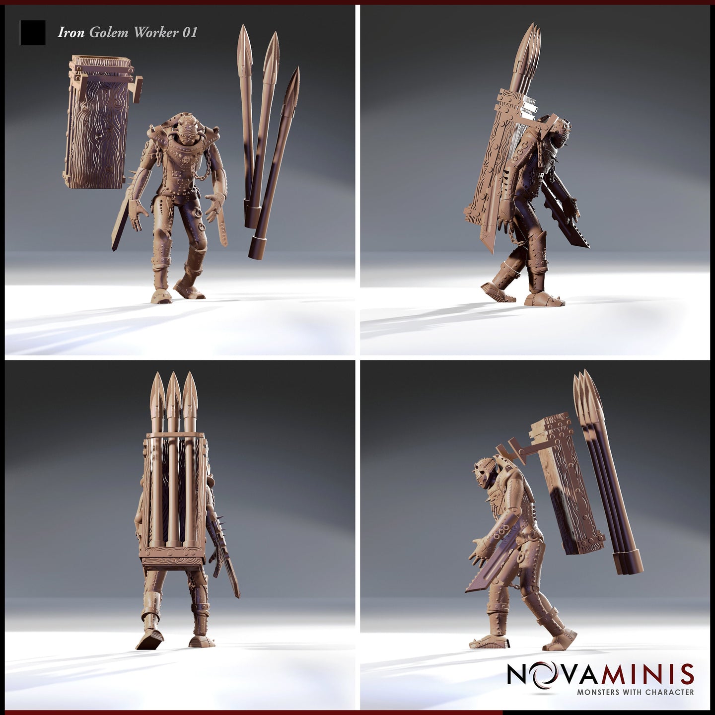 Iron Golem Worker by Novaminis