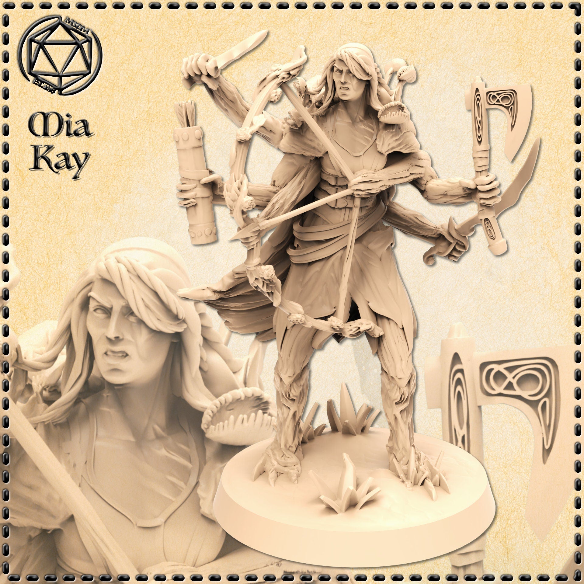 Dryad Ent Monster by Mia Kay M3DM