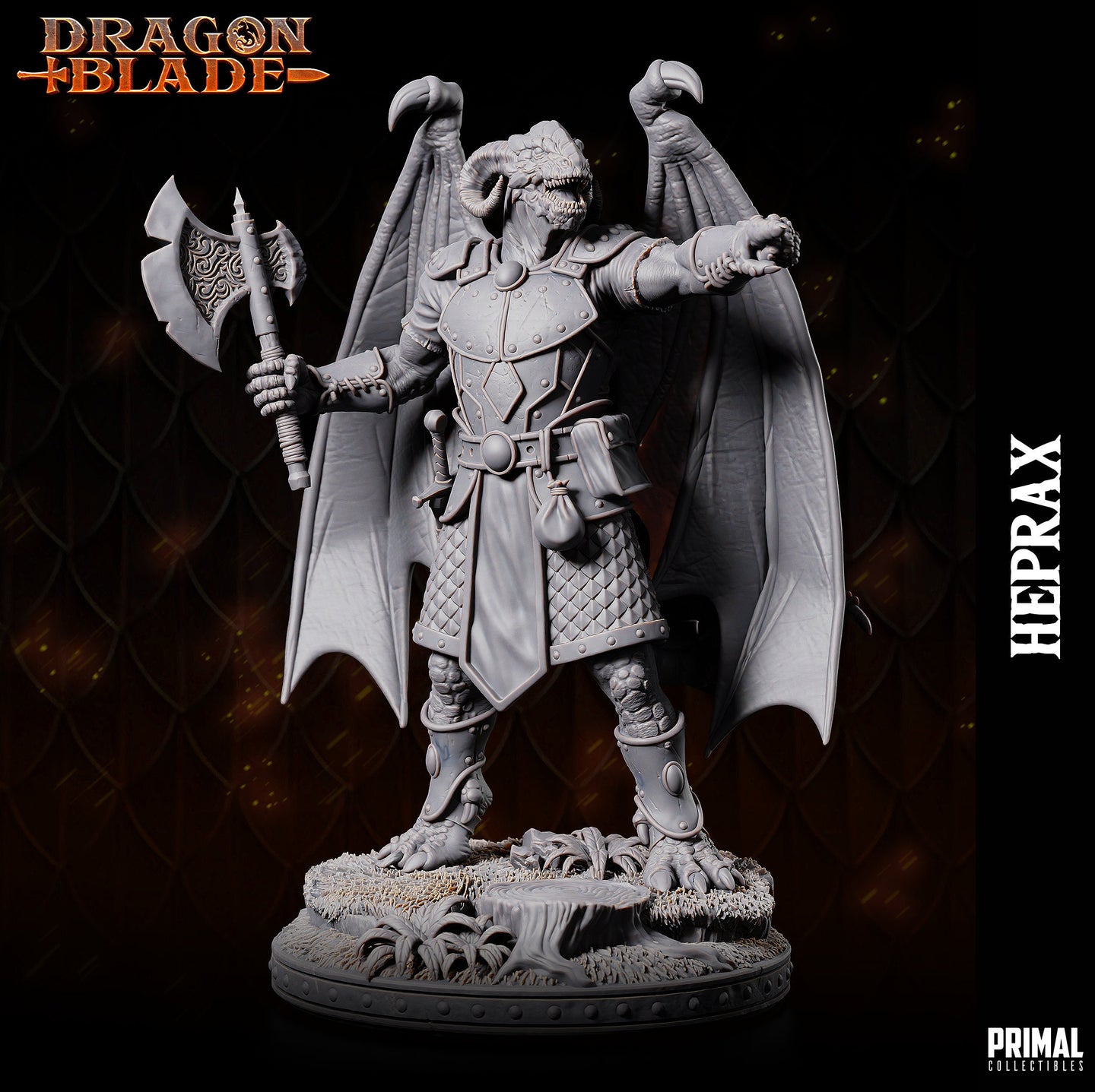 Draconian Fighter / Warrior (Heprax) by Primal Collectibles