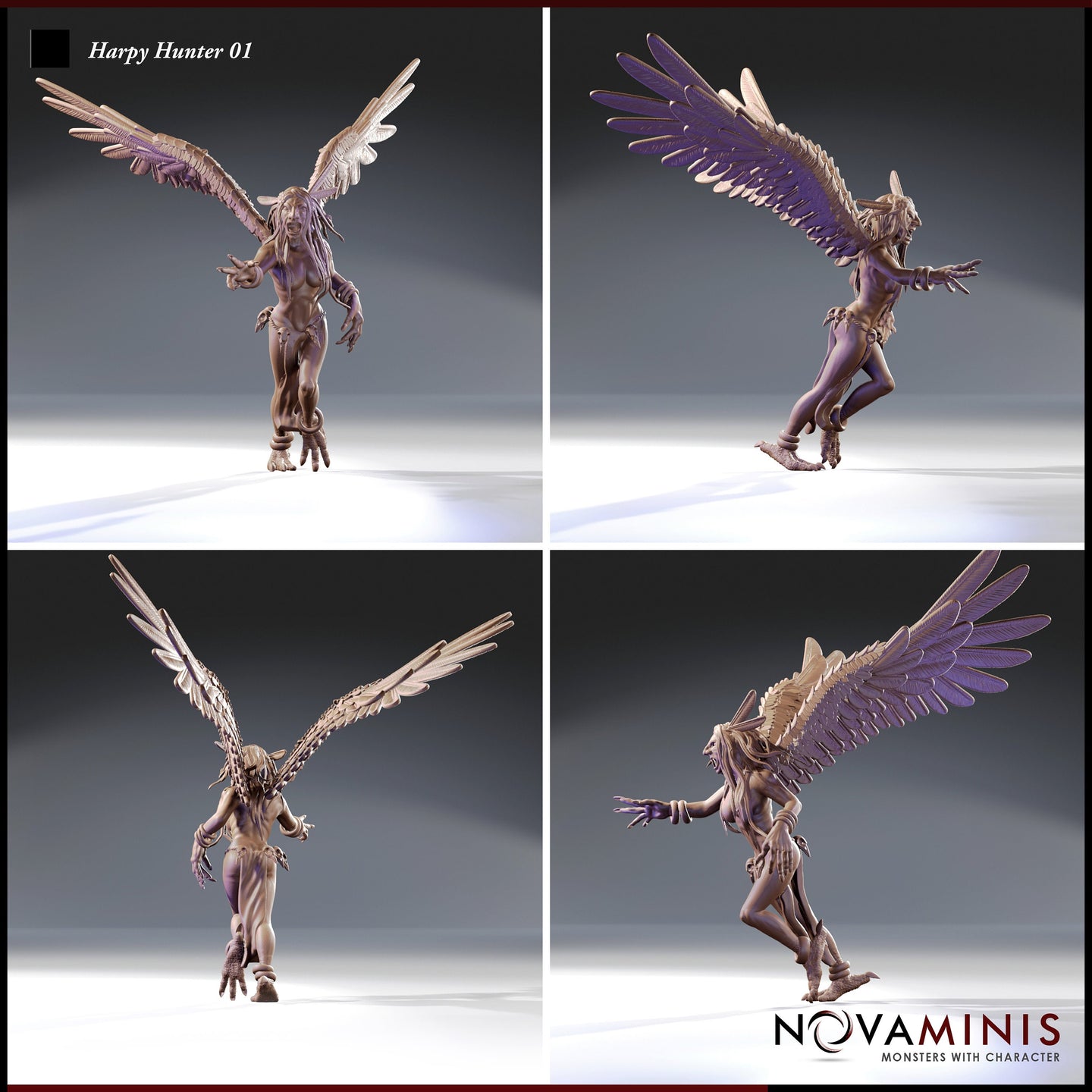 Harpy Hunter Female 01 by Novaminis