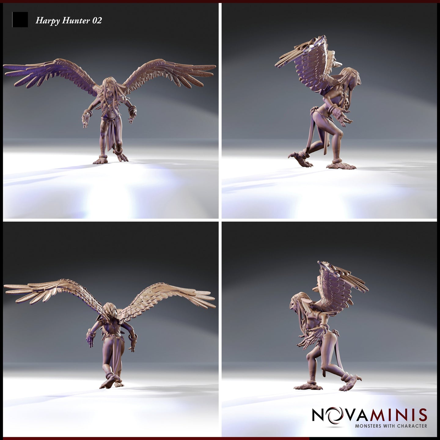 Harpy Hunter Female 02 by Novaminis