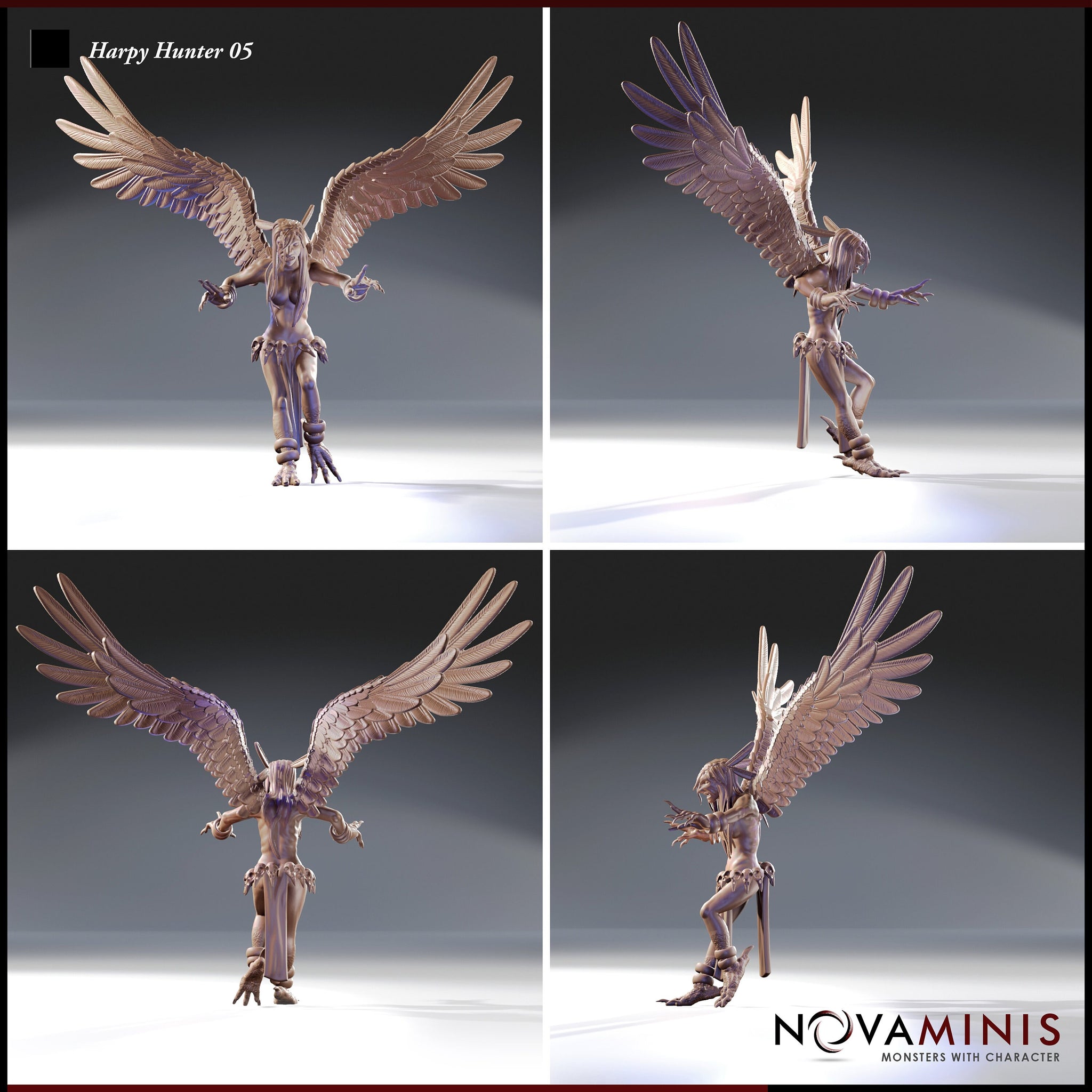 Harpy Hunter Female 05 by Novaminis