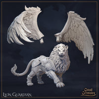 Lion Guardian by Great Grimoire