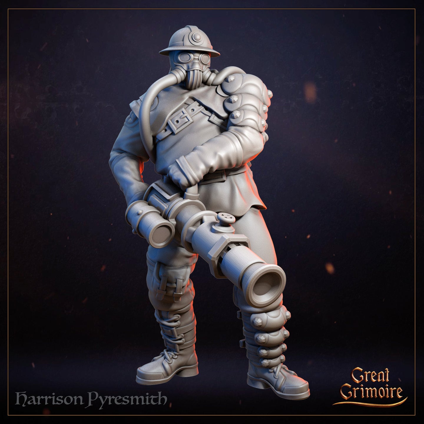 Harrison Pyresmith (Warforged) by Great Grimoire
